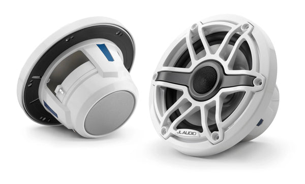 Jl Audio M6 6.5in Coaxial Speakers White Sport Grille