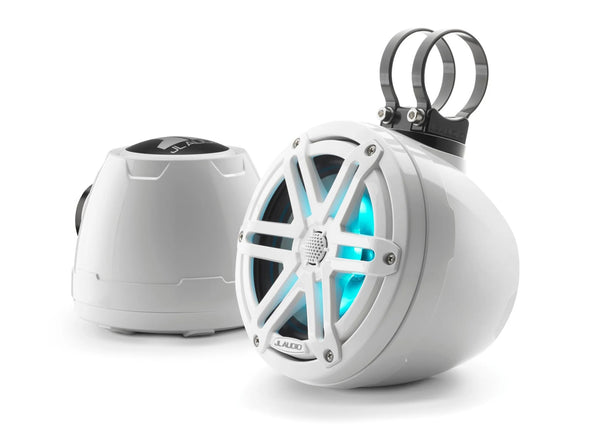 JL Audio M3 VeX 6.5in Enclosed System White Sport Grille With RGB LED - 010-03258-00