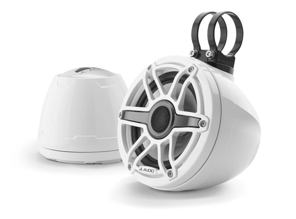 JL Audio M6 VeX 6.5in Enclosed System White Sport Grille - 010-03260-00