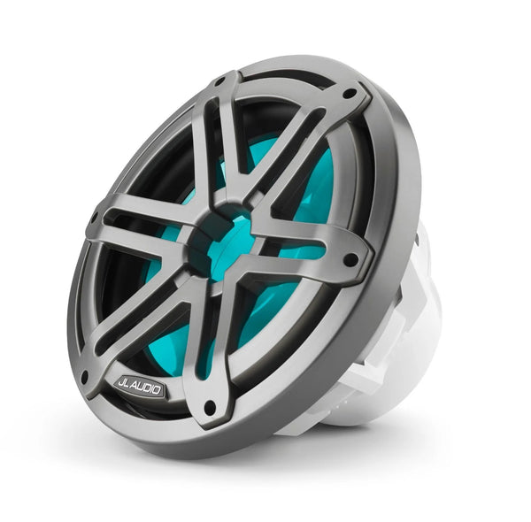 JL Audio M3 10in Marine Subwoofer Gray Sport Grille with RGB LED - 010-03264-00