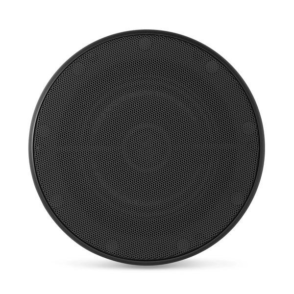 JL Audio M6 6.5in Coaxial Speakers Black LUXe Grille Single Speaker - 010-03865-00