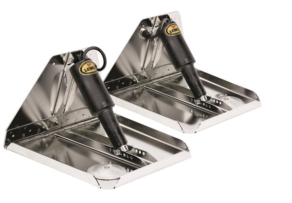 Lenco 14inx12in Heavy Duty Trim Tab Kit 12v Requires Switch - 15042-101