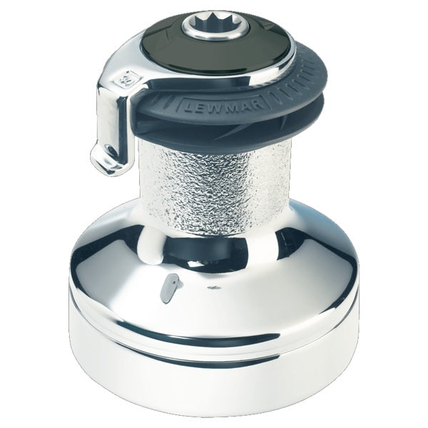 Lewmar 30 Cst Two Speed Self Tailing Chrome Winch