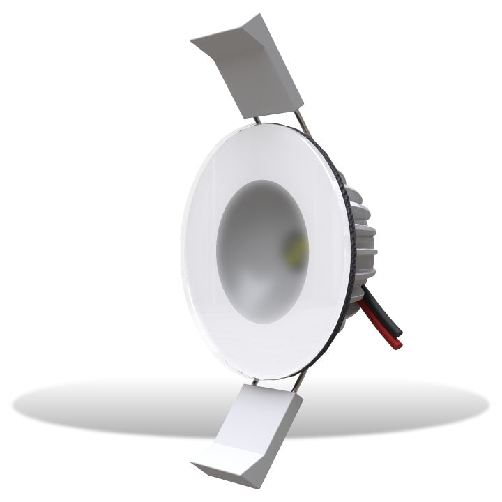 Lumishore Eclipse DL55 Blue Down Light 12/24vDC White Hosuing - 010-04471-00