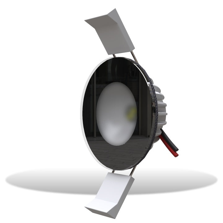 Lumishore Eclipse Dl55 Blue Down Light 12/24v Dc Black Hosuing