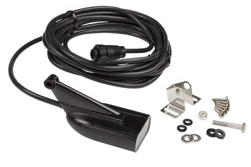 Lowrance 83/200/455/800KHZ HDI Transom Mount Transducer 9-Pin Connector 5-Pins Utilized - 000-12728-001