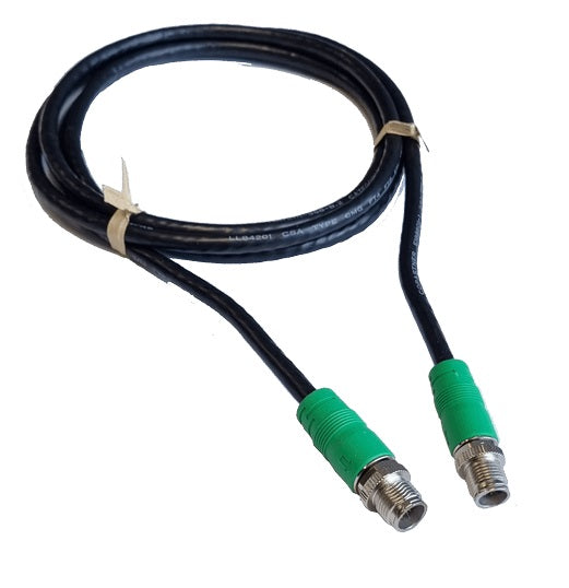 Lowrance 16.5ft Ethernet Cable Green M12 8-pin male-male - 000-16076-001