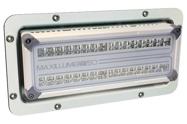 Lumitec Maxillume Tr150 Flood White Led Semi Recessed White Housing 12/24v