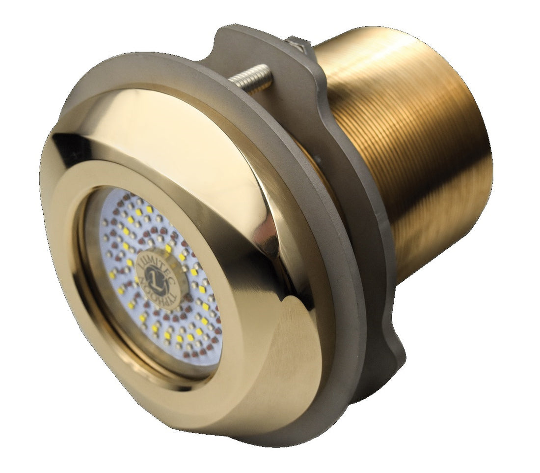 Lumitec Typhoon Spectrum Thru Hull 12/24v RGBW LED Underwater - 101449