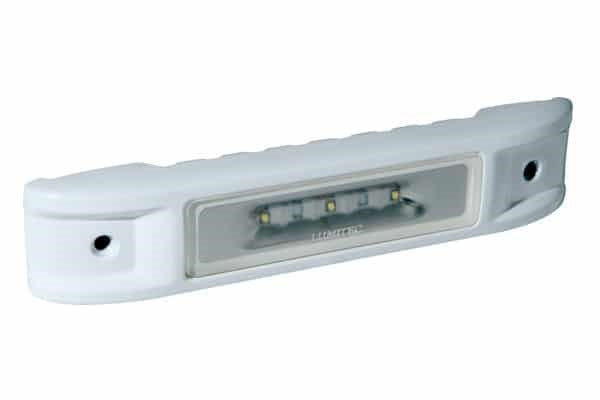 Lumitec Ibiza Utility/Engine Room Light 12v White Finish White/Blue LEDfts - 101522