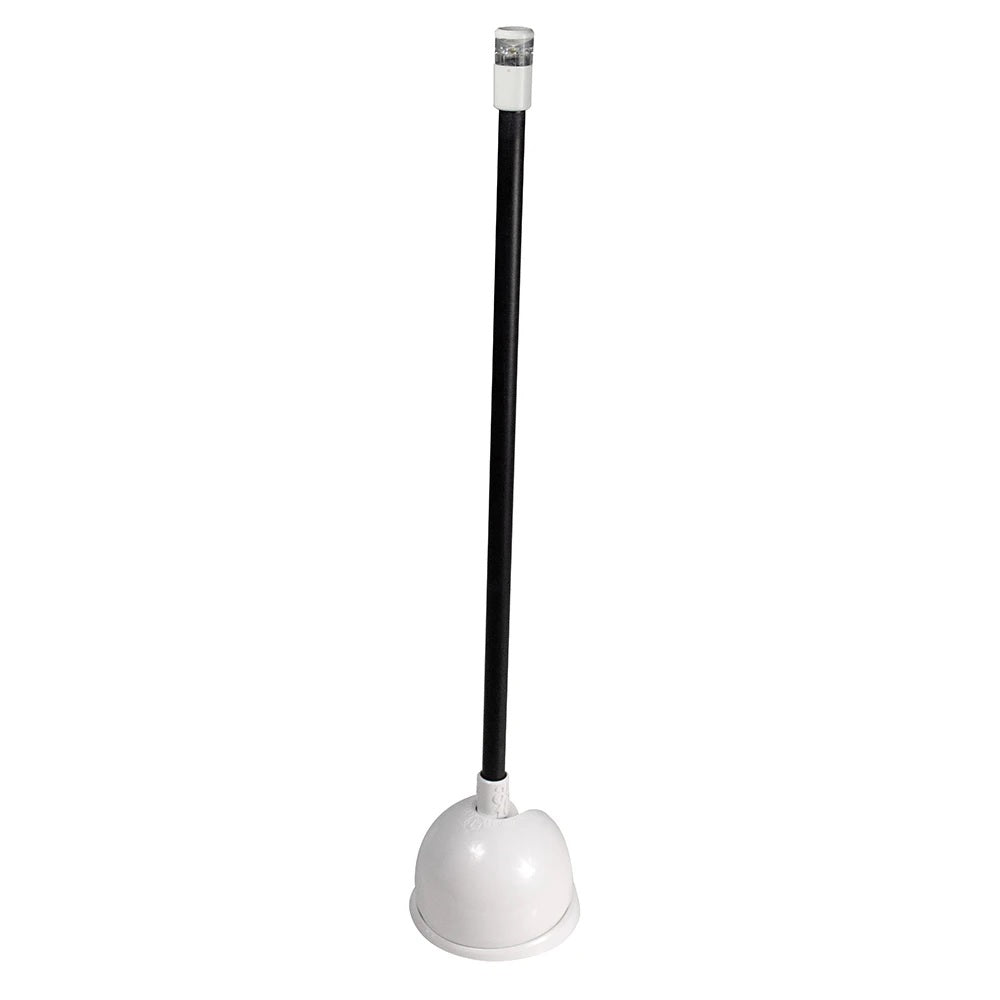 Lumitec Contour 39in Anchor Light, Black Sleeve White Base 12/24vDC - 101584