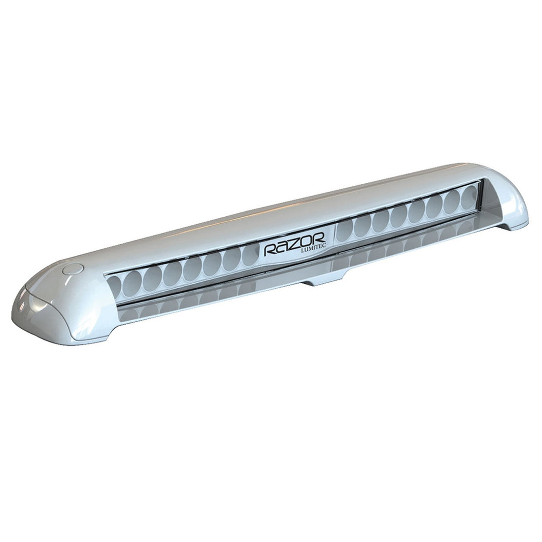 Lumitec Razor Flood Light Bar Flush Mount White LED White Housing 12/24v - 101586