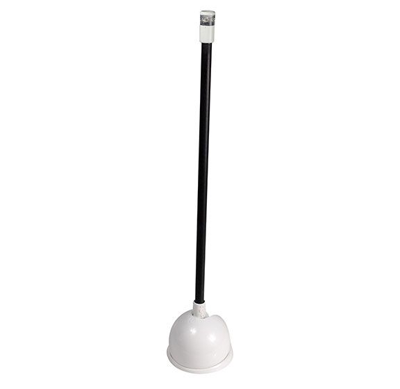 Lumitec Contour 20in Anchor Light, Black Sleeve White Base 12/24v Dc