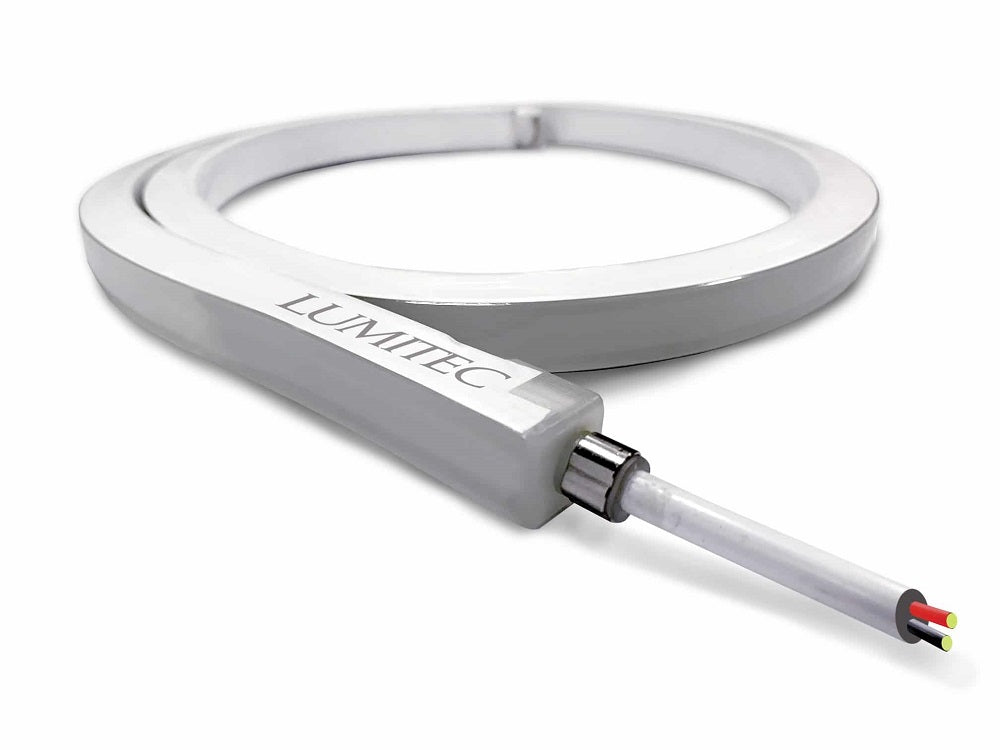 Lumitec Moray Flex Strip Light RGBW 10.5ft 10-14vDC White Finish - 101650