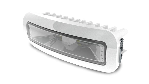 Lumitec Capri3 Flood Light White/Red LEDfts Dimmable Flush Mount White 12/24v - 101722