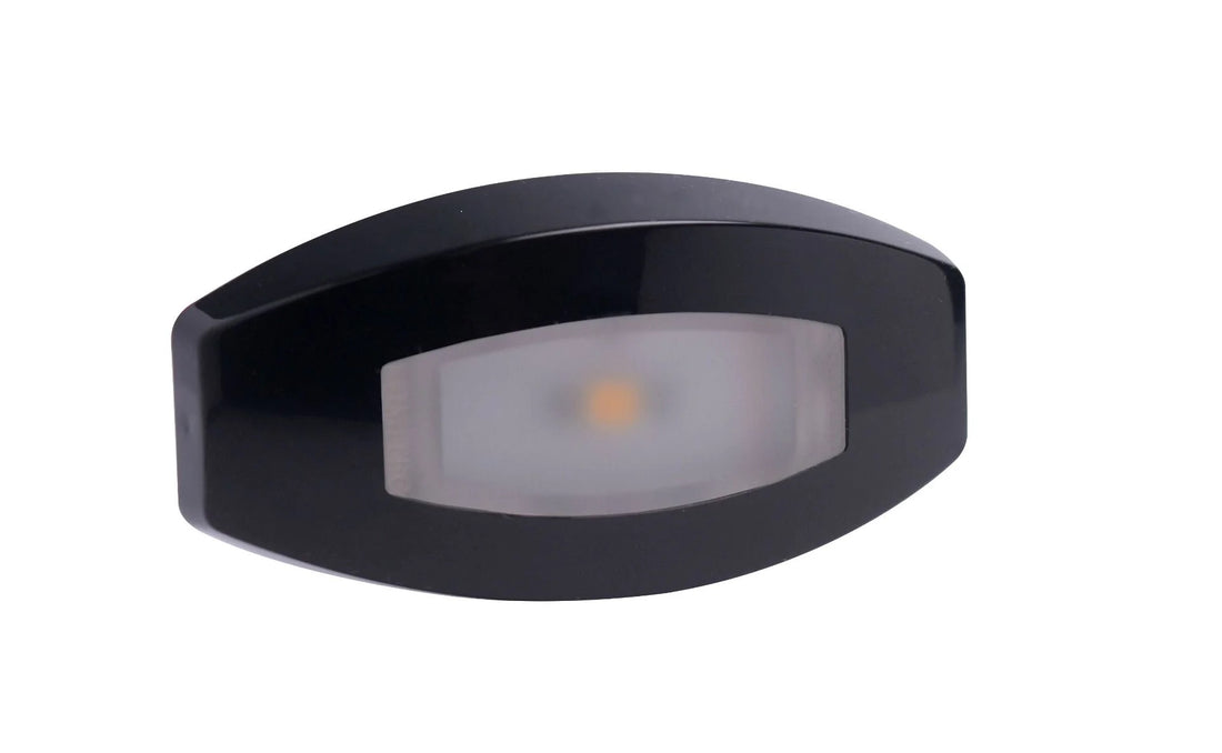 Lumitec Fiji Direct Courtesy Light Black Finish RGBW Pack of 4 10-16vDC - 101758
