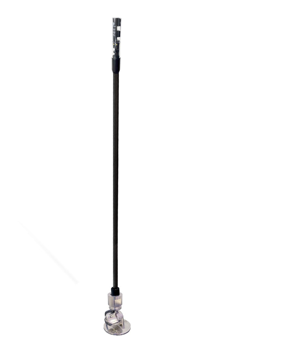 Lumitec Contour 39in Combo Light, 12/24VDC Black Shaft Use Standard Antenna Mount - 101905