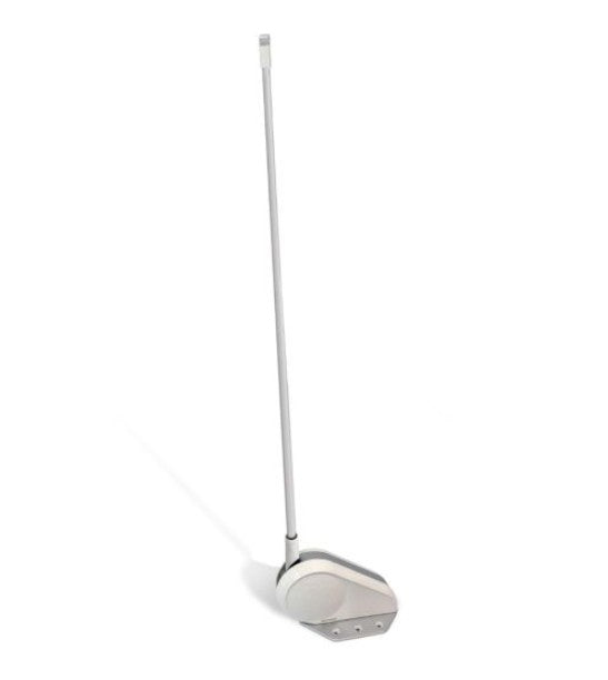 Lumitec Contour 39in Anchor Light, 12/24VDC White Shaft With Angler Motorized Mount - 101918