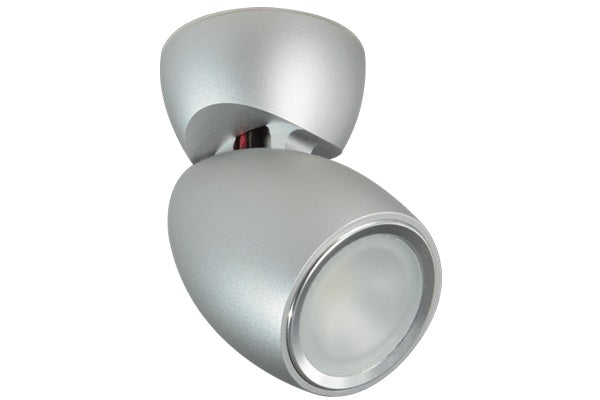 Lumitec GAI2 Positionable Warm White LED Light Brushed Housing 12/24vDC - 111809