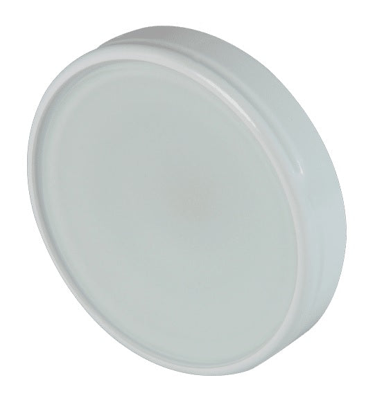 Lumitec Halo Flush Mount 5k White LED Down Light White Housing 12/24vDC - 112823