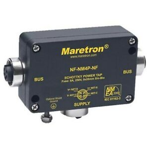Maretron NF-NM4P-NF Mini Powertap Female-Female with Fuses - NF-NM4P-NF