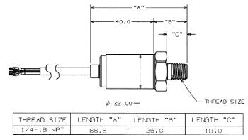 Maretron 0 5 Psi Transducer