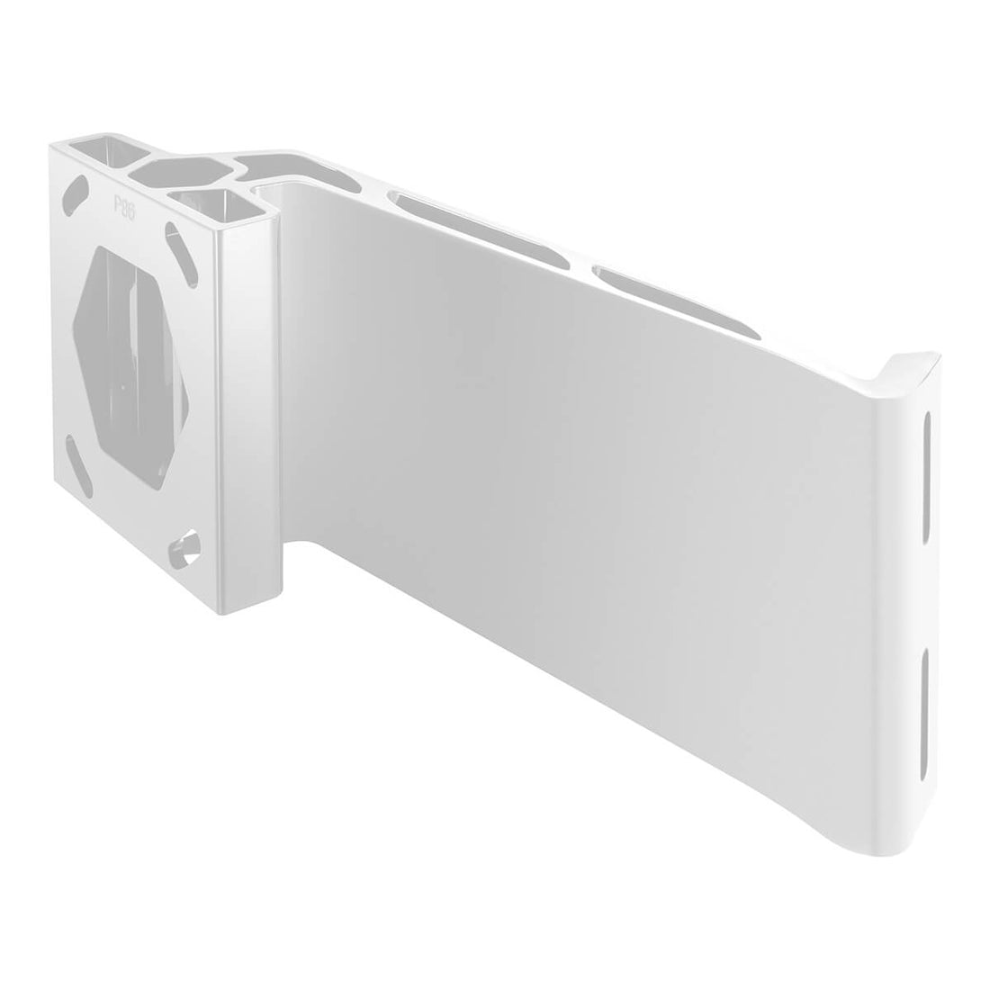 Minn Kota P86 White Jack Plate Adapter for Raptor Port 8in Setback 6in Rise - 1810387