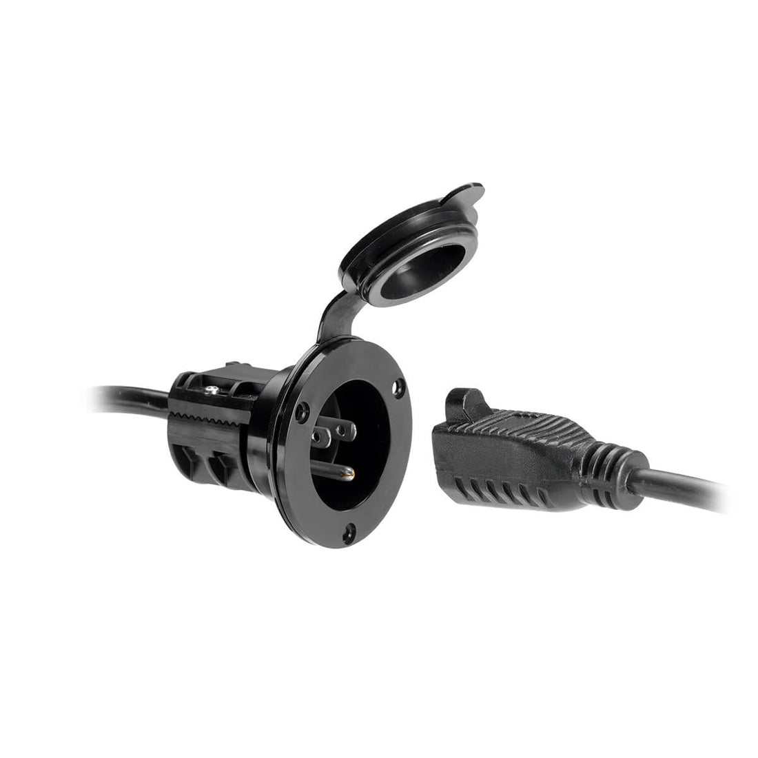 Minn Kota MKR-21 AC Power Port Black - 1865108