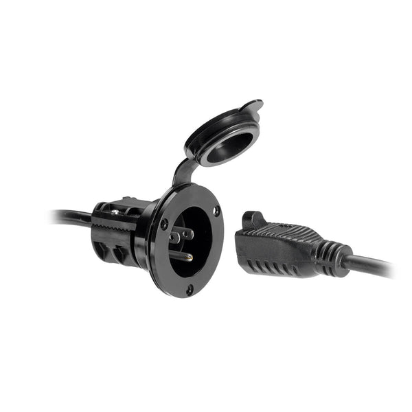 Minn Kota MKR-21 AC Power Port Black - Bulk pack - 1865111