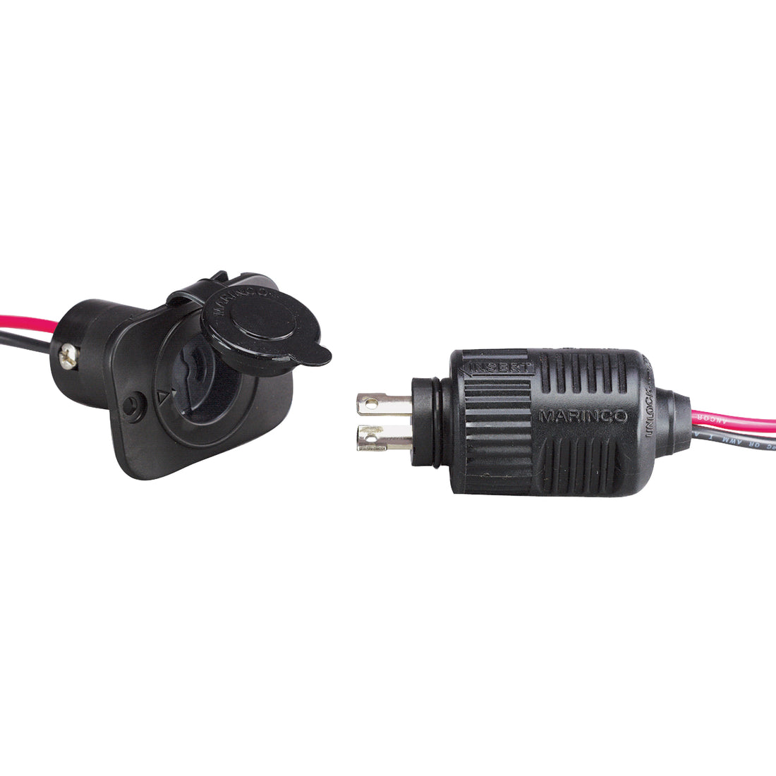 Marinco 12VCPS2 ConnectPro 2 Wire Plug and Receptacle - 12VCPS2