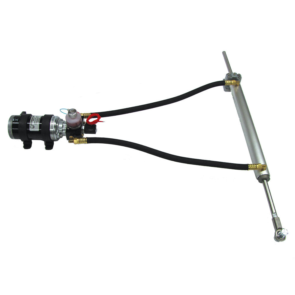 Octopus 38mm Bore Linear Drive 7in Stroke Remote Pump 12vDC - OCTAF1012LAR7