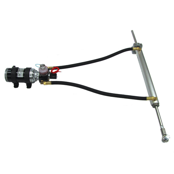 Octopus 38mm Bore Linear Drive 12in Stroke Remote Pump 12vDC - OCTAF1212LAR12