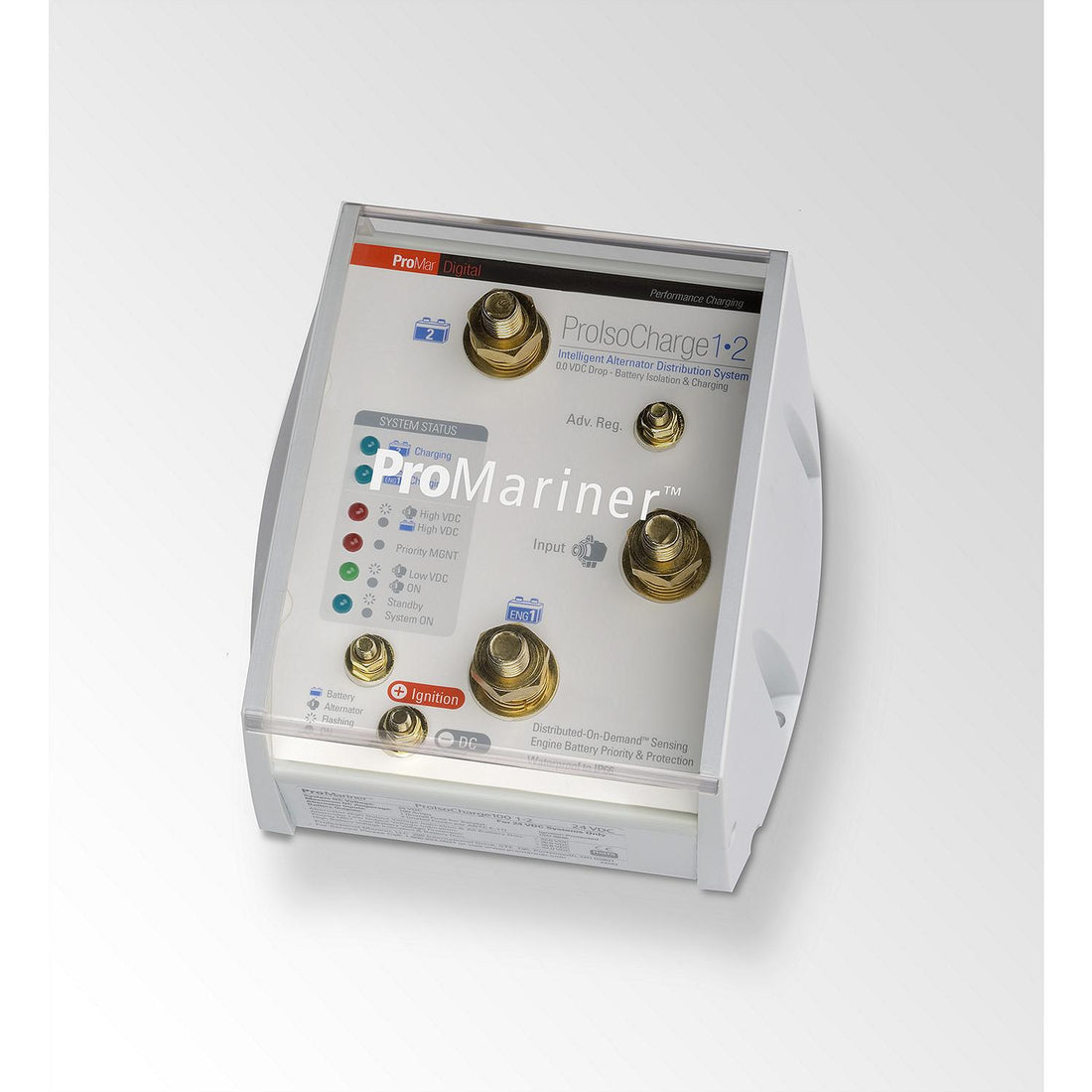 ProMariner ProIso Charge 180 0 Voltage Loss Isolator 12v 1 Alternator 2 Batteries - 23122