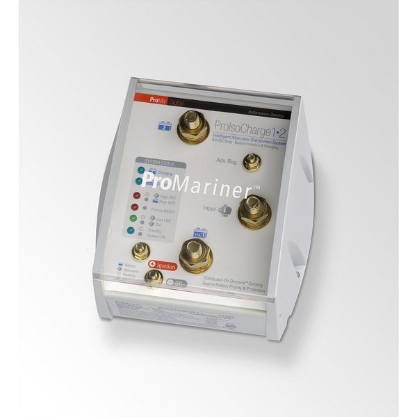 ProMariner ProIso Charge 180 0 Voltage Loss Isolator 12v 1 Alternator 2 Batteries - 23122