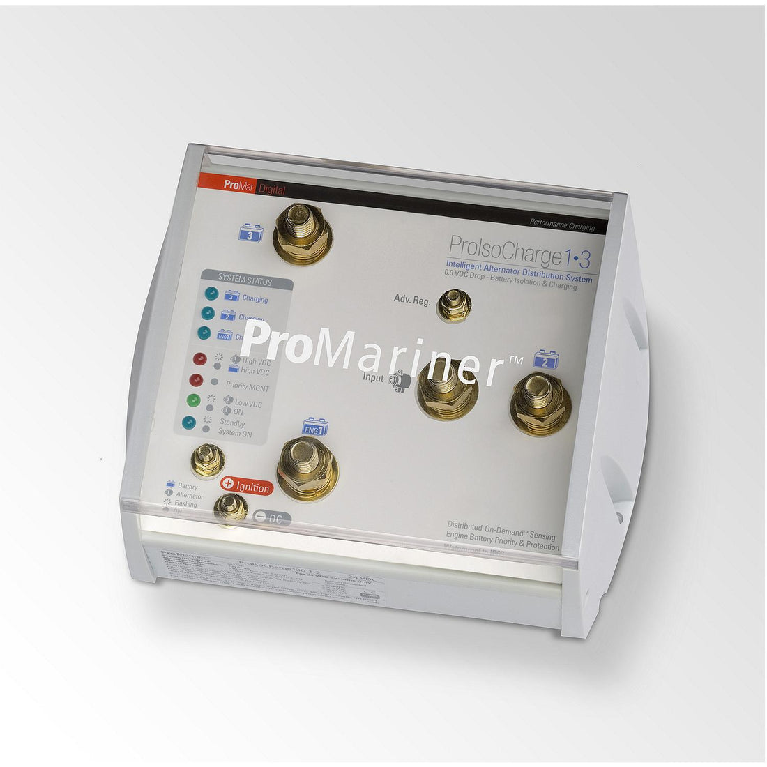 Pro Mariner Pro Iso Charge 180 0 Voltage Loss Isolator 12v 1 Alternator 3 Batteries