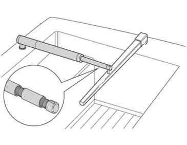 Raymarine 5in Pushrod Extension - D007