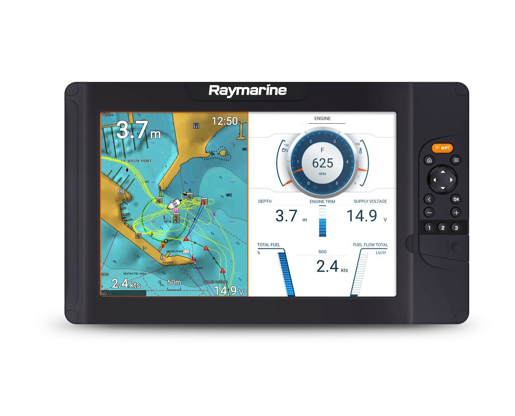 Raymarine Element 12S No Transducer Lighthouse North America Chart - E70535-00-102