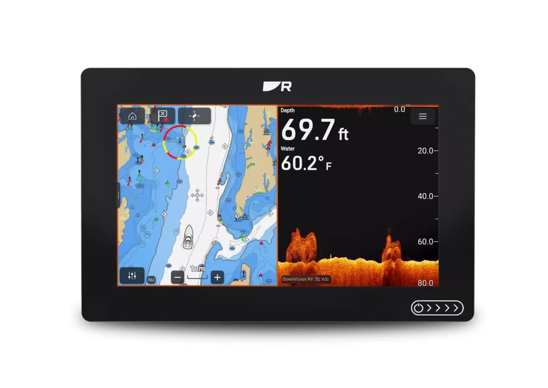 Raymarine Axiom 2 9 RV 9in Chartplotter-Sonar with LHC North America and RV-100 Transducer - E70723-00-102