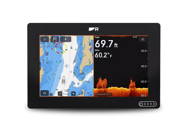 Raymarine Axiom 2 9 RV 9in Chartplotter-Sonar with LHC North America and RV-100 Transducer - E70723-00-102
