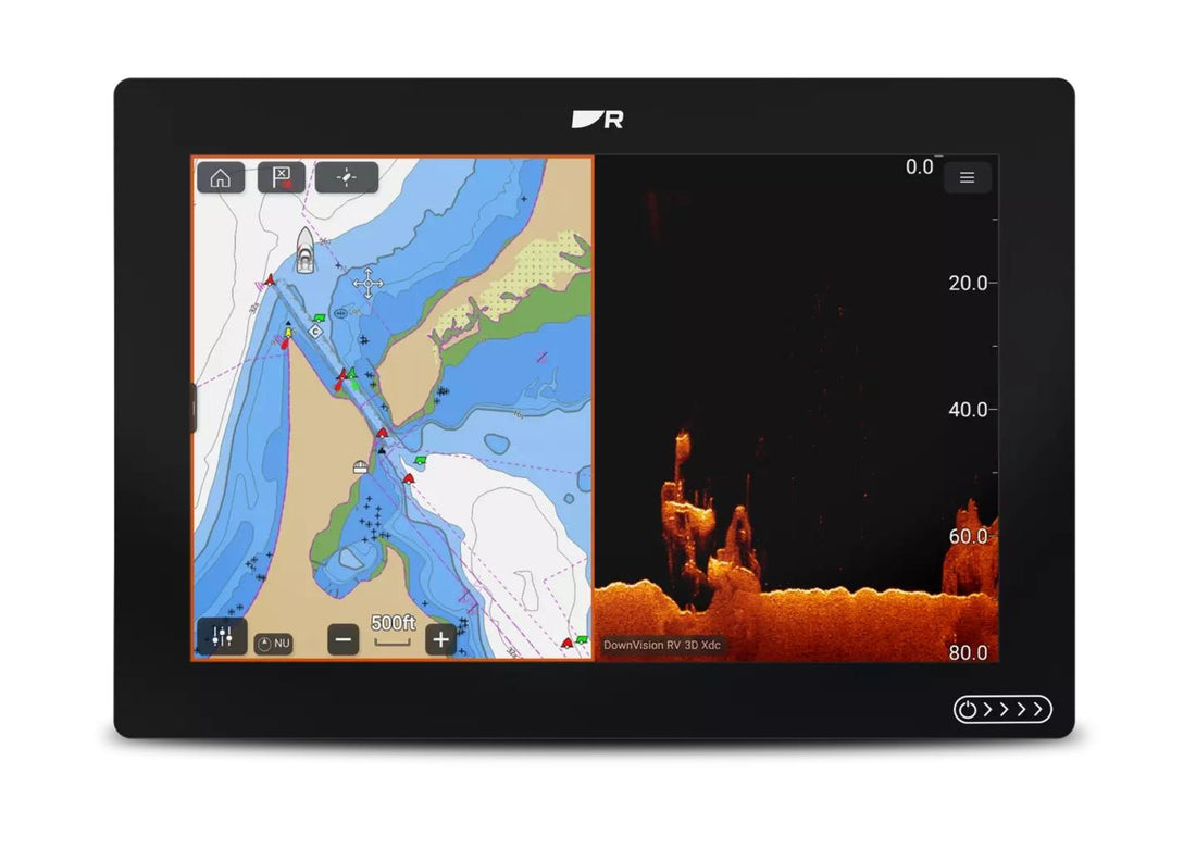 Raymarine Axiom 2 12 Rv 12in Chartplotter Sonar With Lhc North America And Rv 100 Transducer