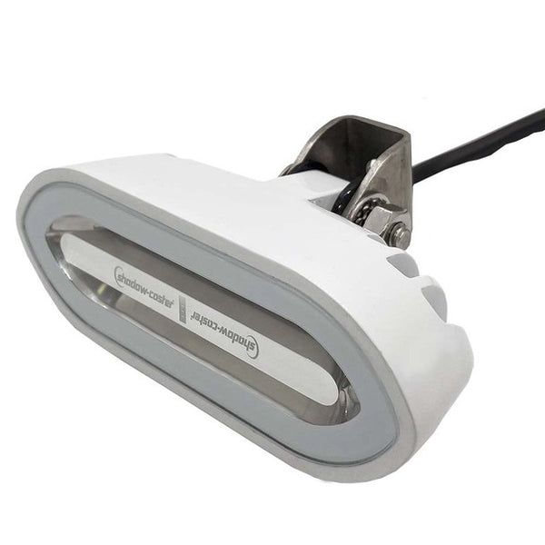 Shadow Caster SCM-SL Spreader Light Great White LED Bracket Mount White Housing - SCM-SLB-GW-WH