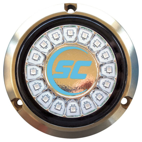 Shadow Caster SCR24 Underwater LED Light Bimini Blue - SCR-24-BB-BZ-10
