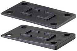 Shakespeare 414 Rubber Shims For Ratchet Mounts 5 Degree Each 2 Front/Back 2 Side/Side - 414