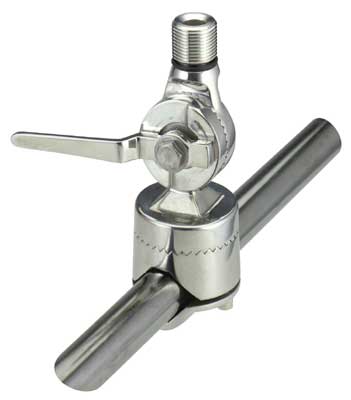 Shakespeare 4188SL Rail Mount For 1 - 1 1/4in Rails Stainless Steel Ratchet - 4188-SL