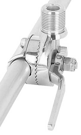 Shakespeare 4190 Rail Mount For 7/8in or 1in Rail Stainless Steel - 4190