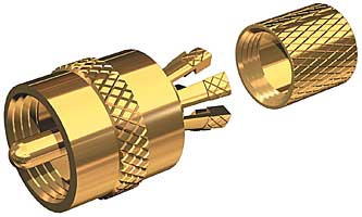 Shakespeare Pl259 Cpg Connector Gold Plated