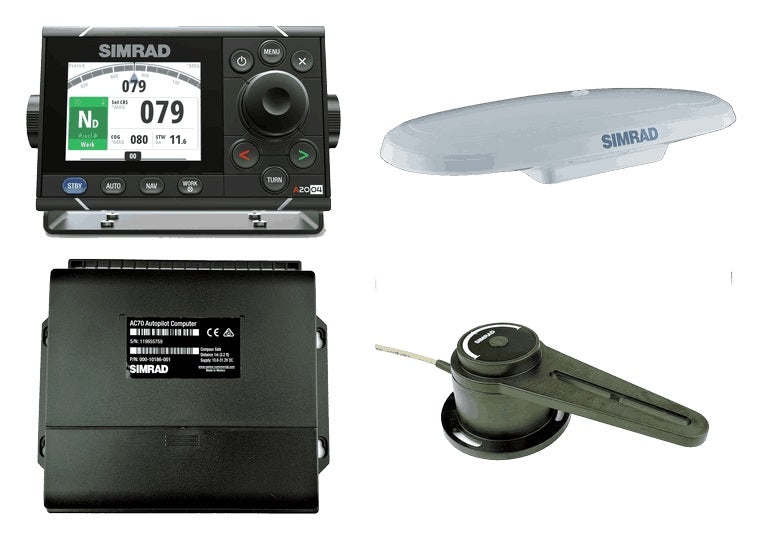 Simrad A2004 System Kit with HS75 - 000-13901-001