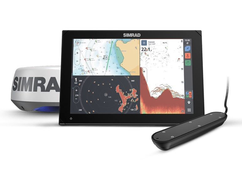 Simrad NSX3012 Radar Bundle with Active Imaging Transducer Halo 20+ - 000-15378-001