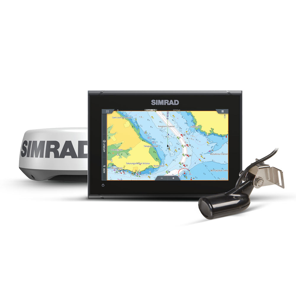 Simrad Go9 Xse Halo20 Radar 83/200 K Hz Skimmer C Map Discover
