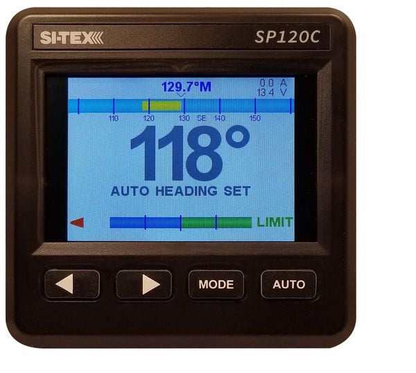 Sitex SP120C Color Autopilot Rudder Feedback Type T Drive - SP120C-RF-4